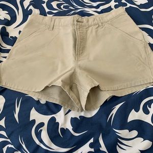 Tan Size 14 Columbia Shorts - like new condition